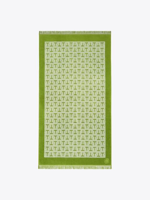 TORY BURCH T-Tile Beach Towel