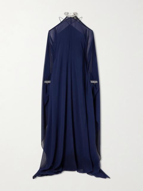 Taller Marmo Sza Sza Silk-chiffon Gown