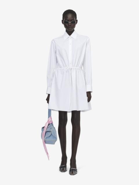 Alexander McQueen Tie Detail Shirt Dress
