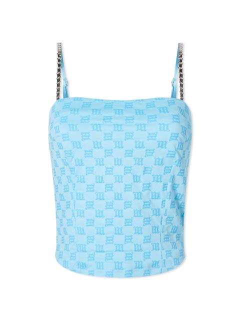 MISBHV MISBHV Monogram Spaghetti Top