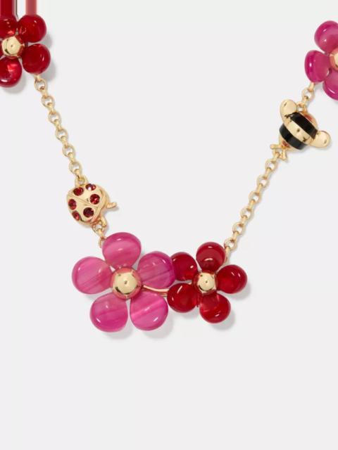 kate spade Summer Daze Flower Scatter Necklace