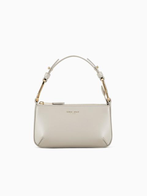 GIORGIO ARMANI Palmellato leather la Prima clutch bag