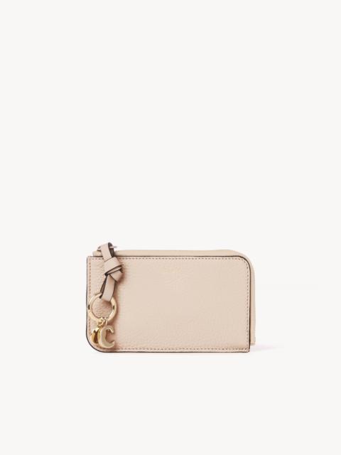 Chloé ALPHABET SMALL COIN PURSE WITH KEY RING