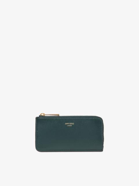 JIMMY CHOO Lize-Z
Dark Green and Biscuit Bi-Colour Leather Wallet