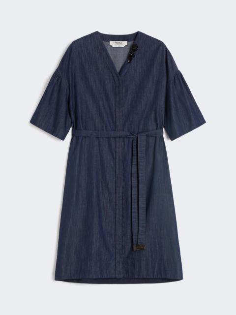 'S Max Mara DANIA Cotton denim dress