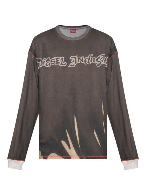 Diesel long-sleeve t-shirt