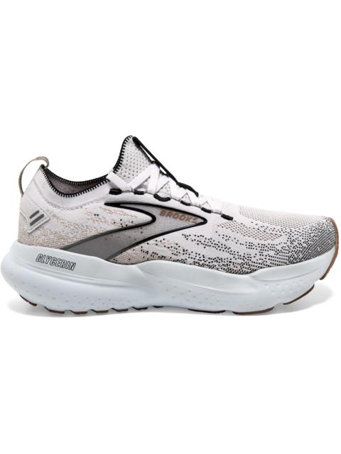 BROOKS Brooks Glycerin StealthFit 21 White Grey Black (Women's)