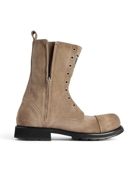 BALENCIAGA Men's Truck Lace-up Boot in Sand