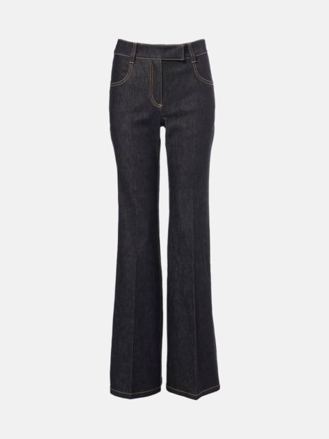 Brunello Cucinelli Mid-rise bootleg jeans