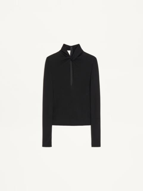 Valentino CREPE JERSEY TOP