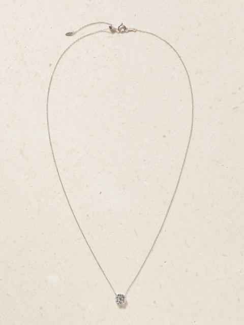 PERSÉE 18-karat White Gold Diamond Necklace