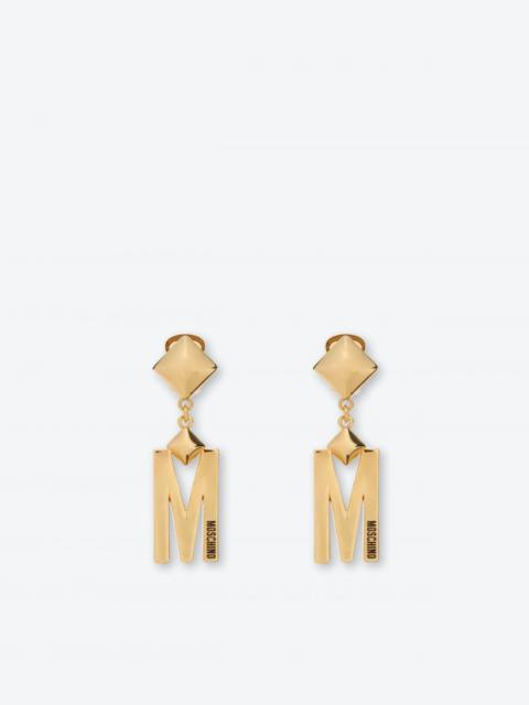 Moschino M DROP EARRINGS