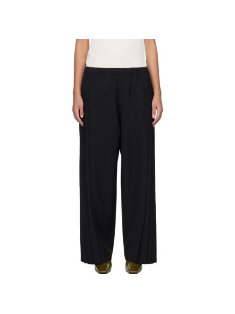 UNDERCOVER Black Pleated Trousers