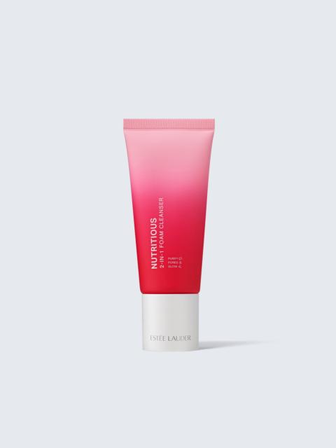 Estée Lauder Nutritious 2-in-1 Foam Cleanser/Purifying Mask