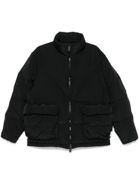 EMPORIO ARMANI funnel-neck jacket