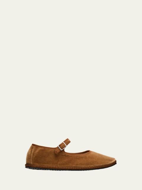 ViBi Venezia Delfina Velvet Mary Janes