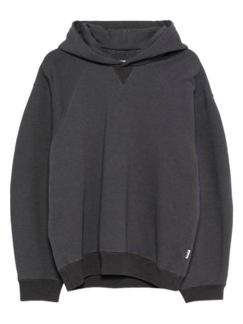 Jil Sander logo-tag hoodie