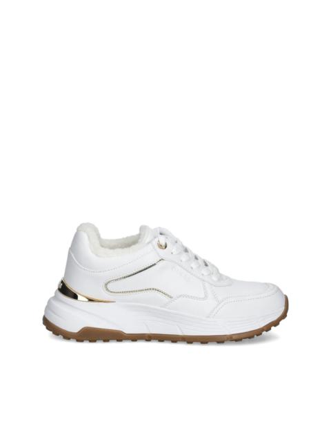 GUESS USA Farrea faux fur-trim sneakers