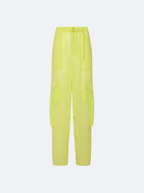 LAPOINTE Georgette Utility Pocket Pant