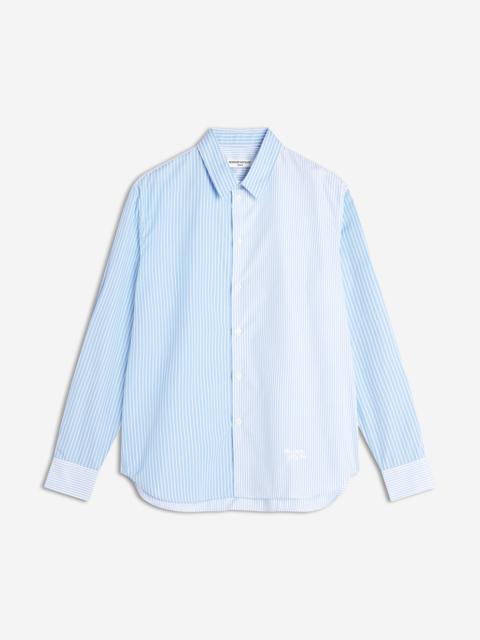 Maison Kitsuné MAISON KITSUNE HANDWRITING PATCHWORK SHIRT