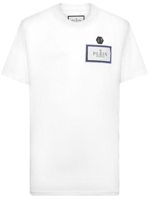 PHILIPP PLEIN patch-detail T-shirt