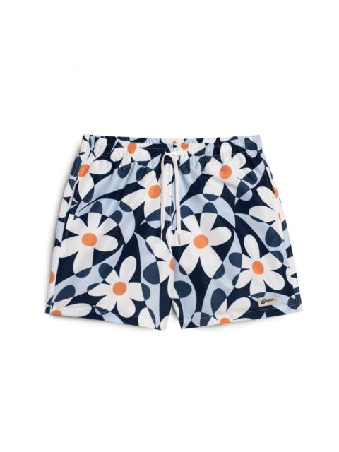 Bather Denim Daisy Trip Swim Trunk