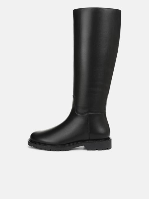 Vince Sibelle Leather Wide-Calf Riding Boot