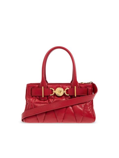 VERSACE Medusa plaque two-way bag