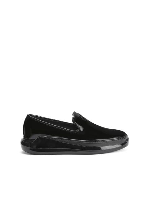 Conley patent-leather loafers