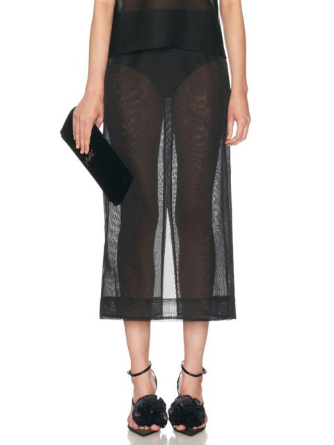 RENGGLI for FWRD Organza Pencil Skirt