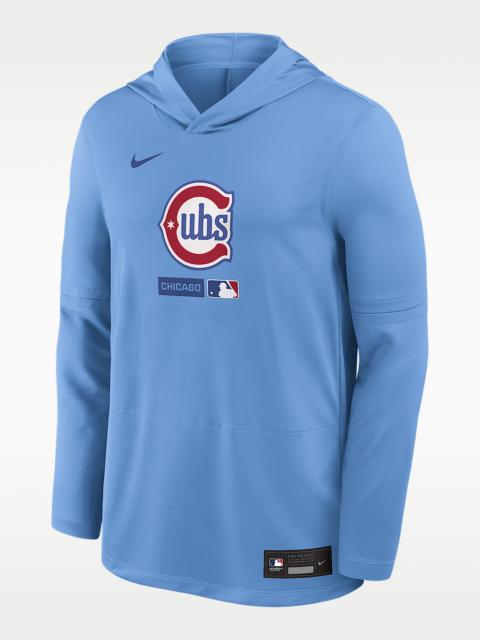 Nike Chicago Cubs Authentic Collection Men's Nike Dri-FIT MLB Long-Sleeve Hooded Top