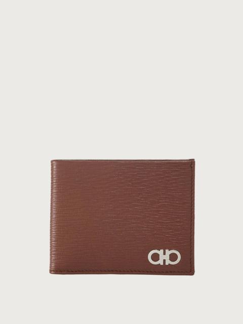 FERRAGAMO GANCINI WALLET WITH ID WINDOW