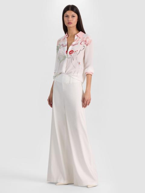 Alice + Olivia WILLA SILK BLOUSE