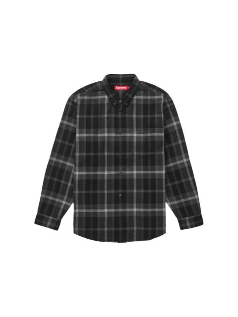 Supreme Supreme Plaid Flannel Shirt (FW23) Black