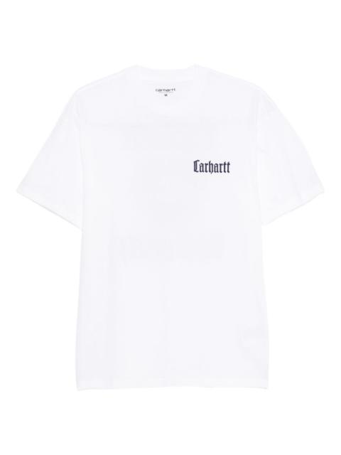 embroidered logo t-shirt