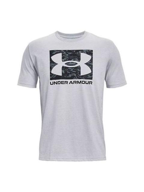 Under Armour Under Armour ABC Camo Boxed Logo Short Sleeve T-shirt 'Light Grey' 1361673-011