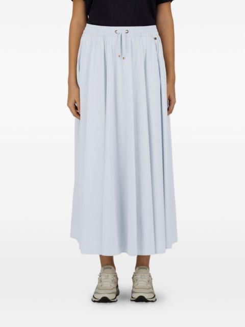 Herno drawstring midi skirt