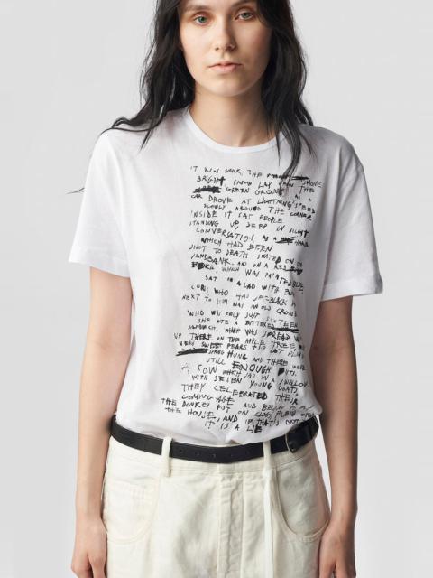 Sandra Standard T Shirt Poem