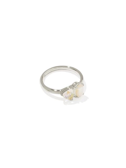 KENDRA SCOTT Tatum Silver Band Ring