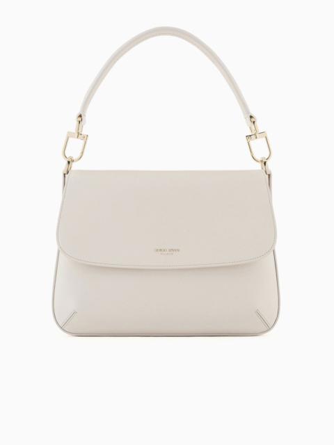 GIORGIO ARMANI Medium la Prima Soft baguette bag in nappa leather