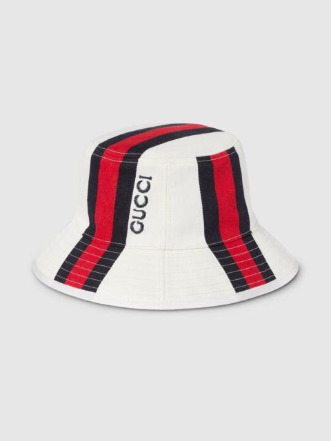GUCCI Bucket hat with Web