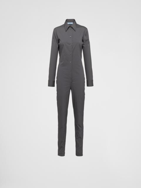 Prada Stretch poplin jumpsuit