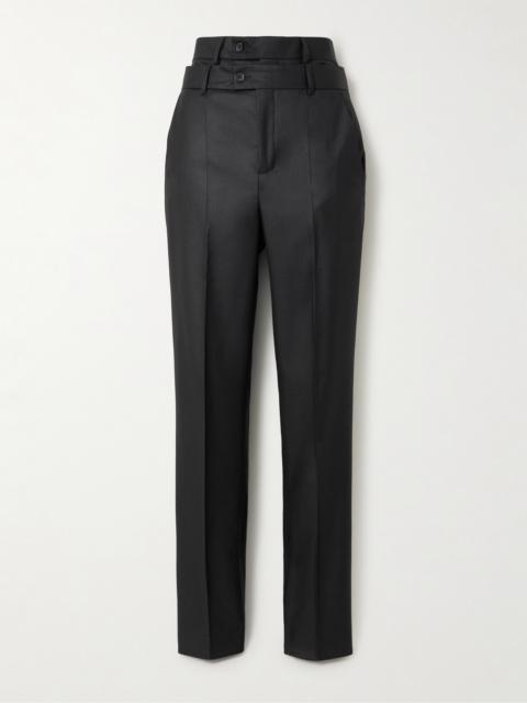 BETTTER Wool-blend Straight-leg Pants