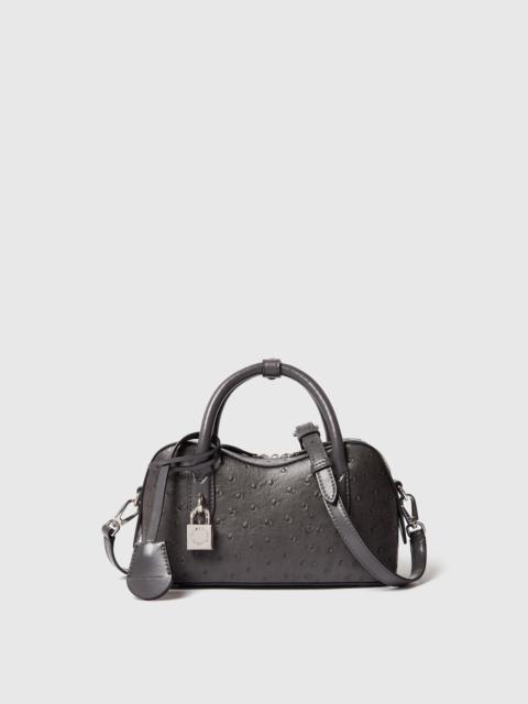 Stella McCartney Ryder Ostrich Crossbody Bag