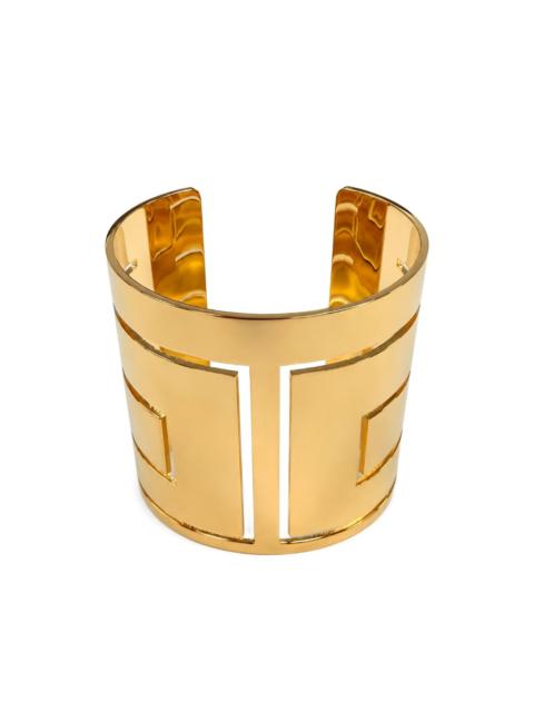 ELISABETTA FRANCHI Rigid cut-out cuff bracelet