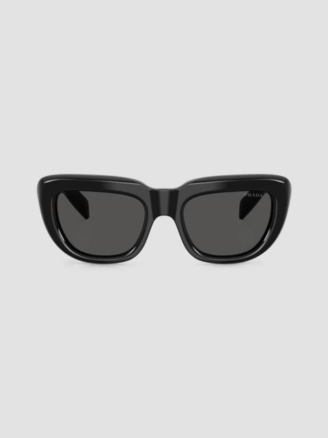 Prada Women's D07S 53MM Rectangular Sunglasses - Black