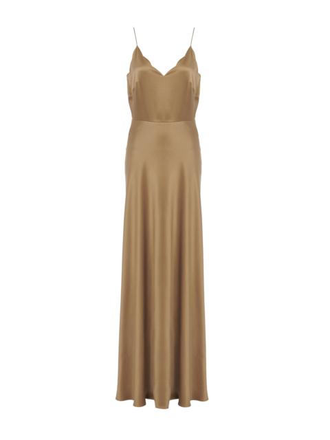 Chloé SLEEVELESS LONG FLARED DRESS