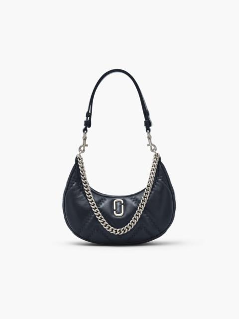 THE QUILTED LEATHER J MARC CURVE BAG