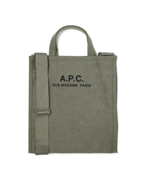 A.P.C. logo-print tote bag