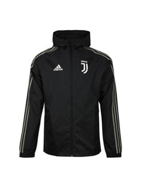 adidas Juventus Windproof Sports Jacket Black CW8726